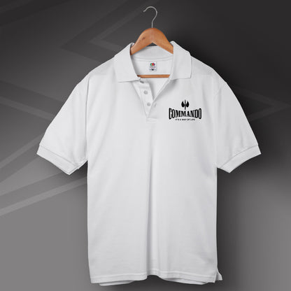Commando It's a Way of Life Polo Shirt