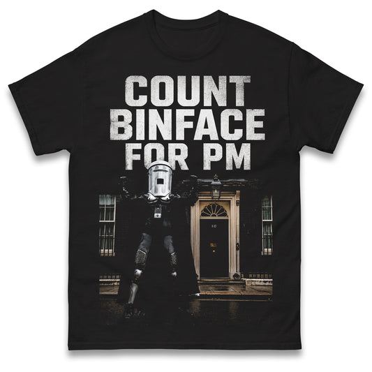 Count Binface for PM Anti Farage Clacton By Election T Shirt