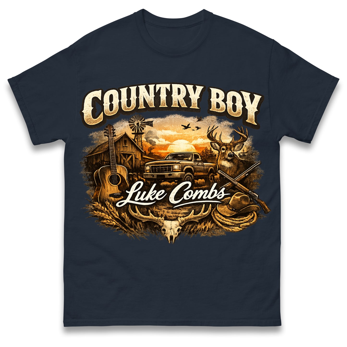 Country Boy Luke Combs T Shirt