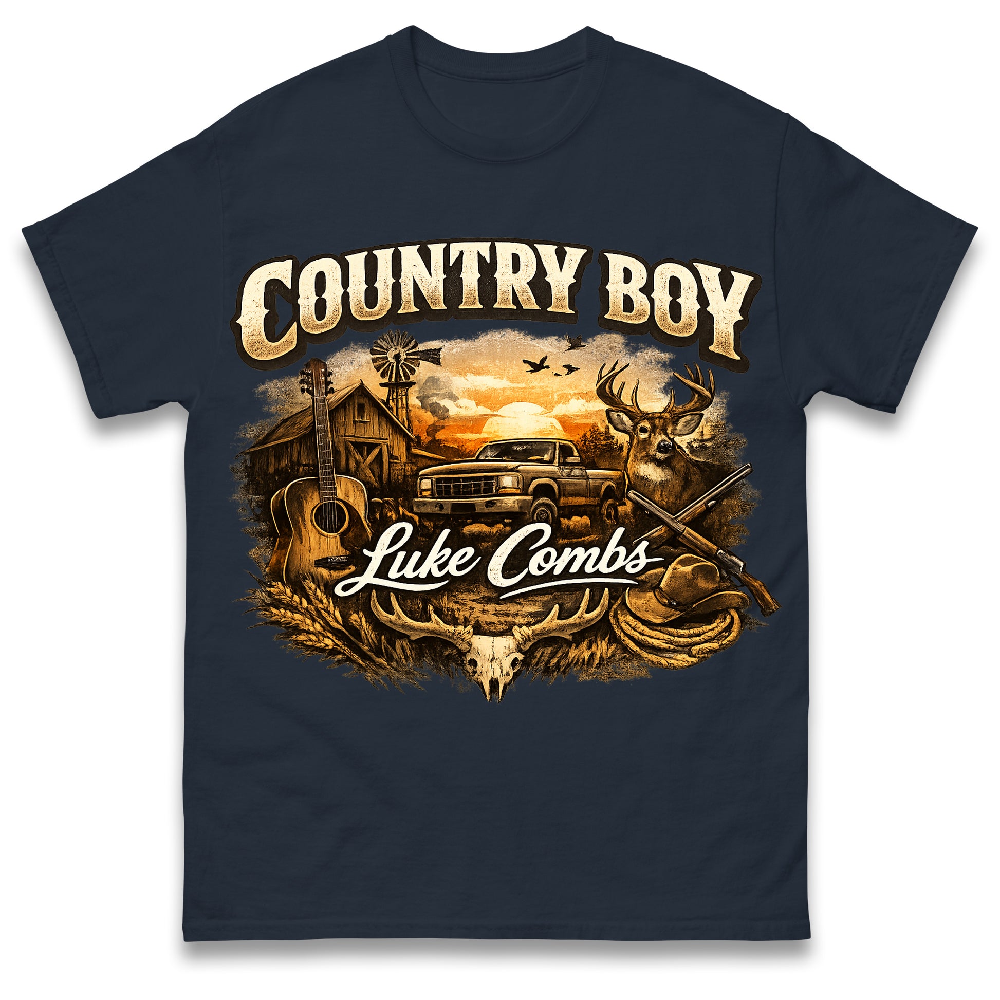 Country Boy Luke Combs T Shirt