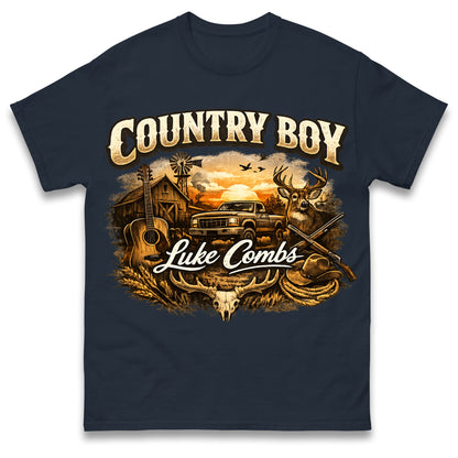 Country Boy Luke Combs T Shirt