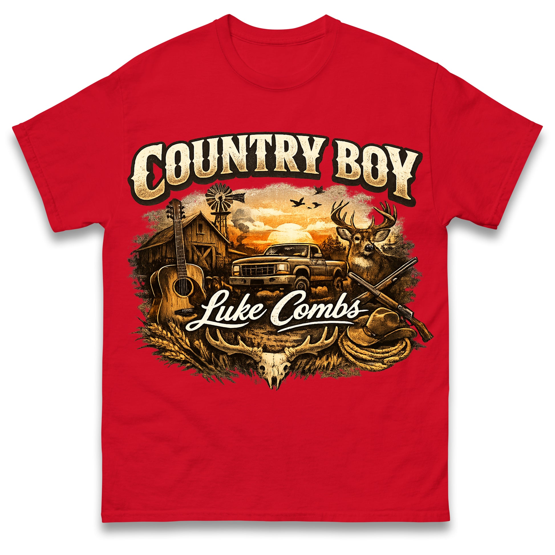 Country Boy Luke Combs T Shirt