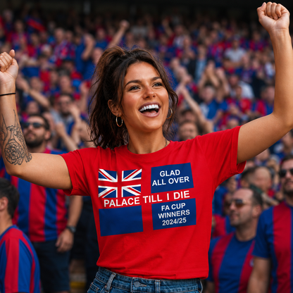 Crystal Palace Flag T Shirts for Sale