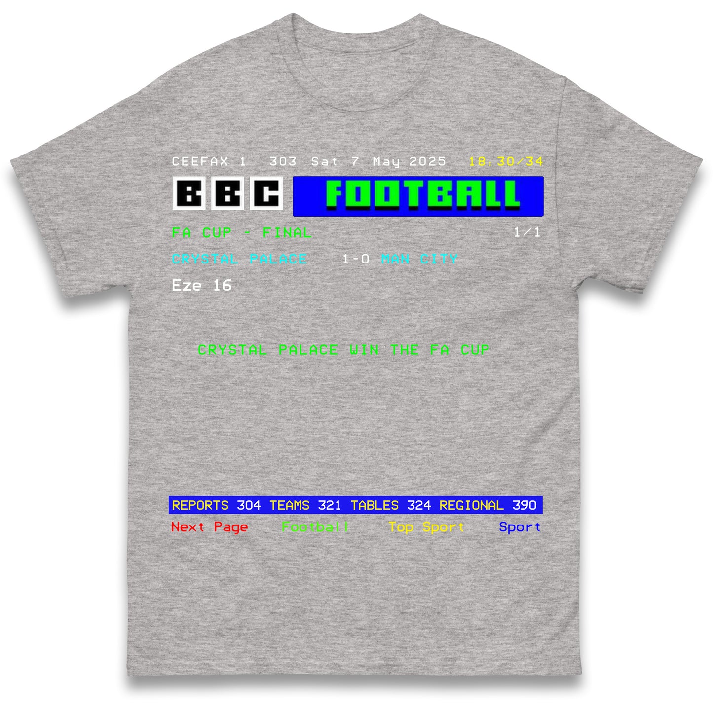 Crystal Palace FA Cup Winners T Shirt