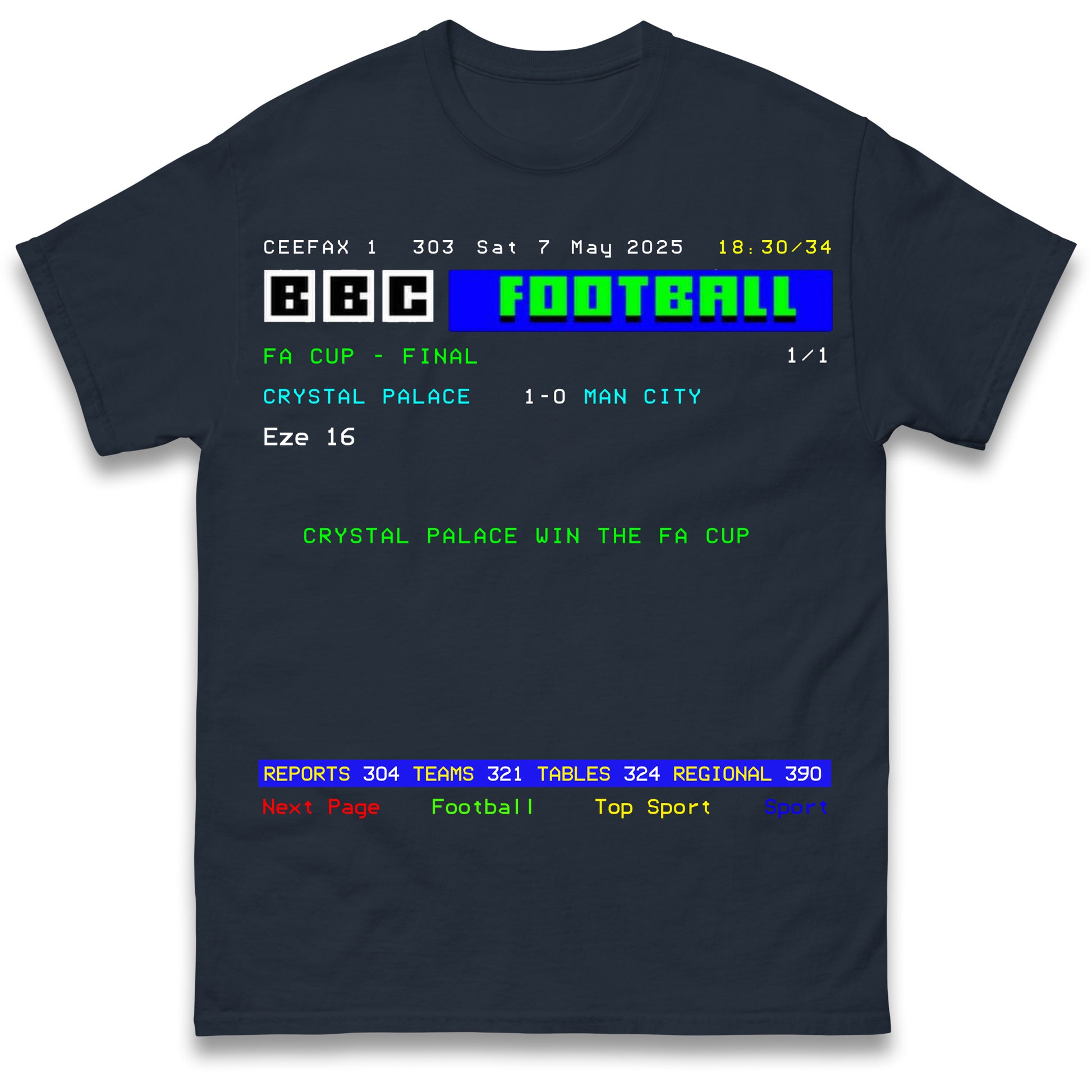 Crystal Palace FA Cup Winners T Shirt