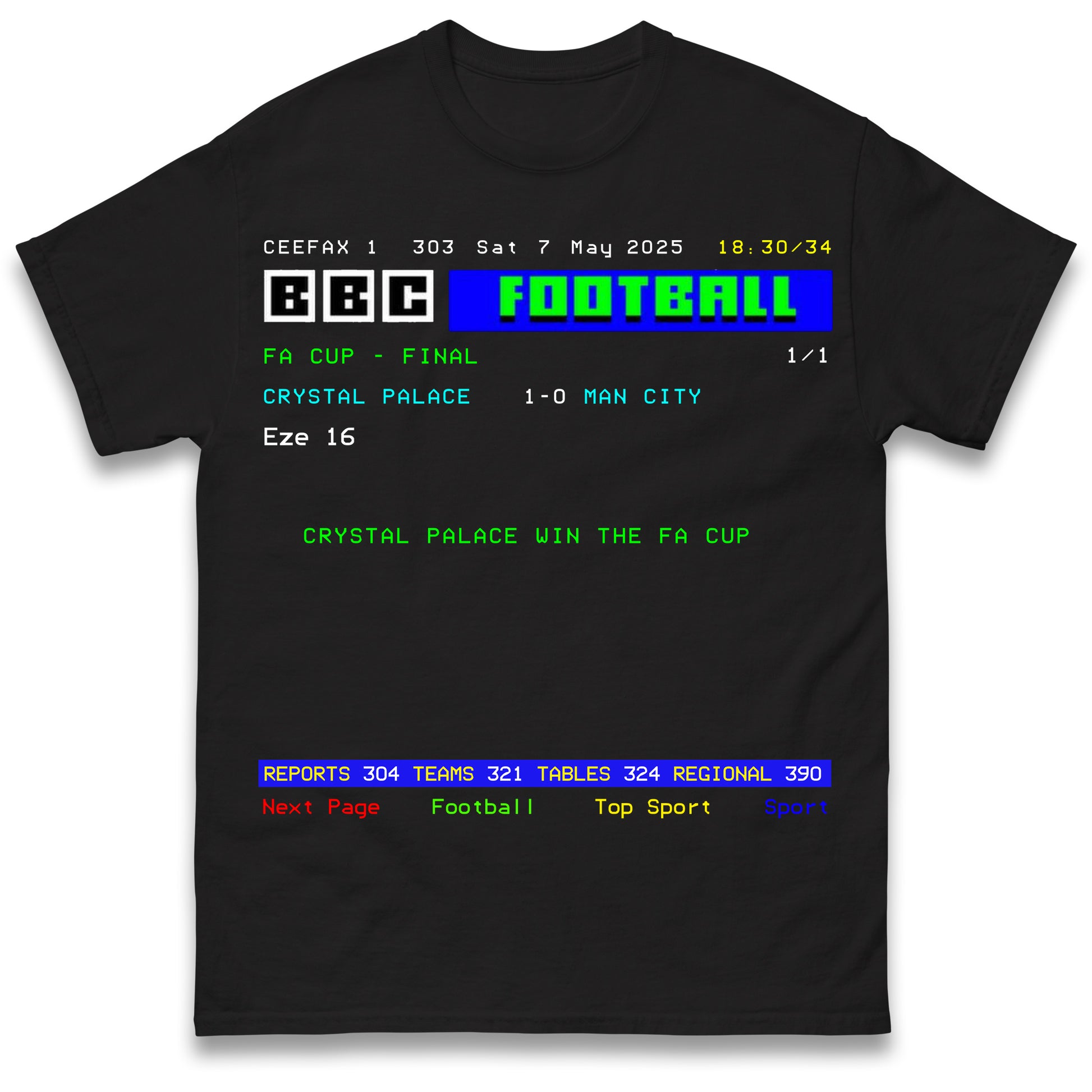 Crystal Palace FA Cup Winners T Shirt