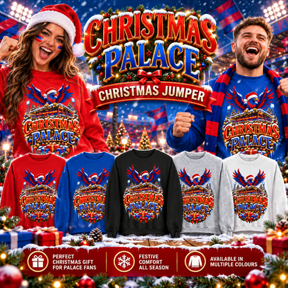 Crystal Palace FC Christmas Jumper