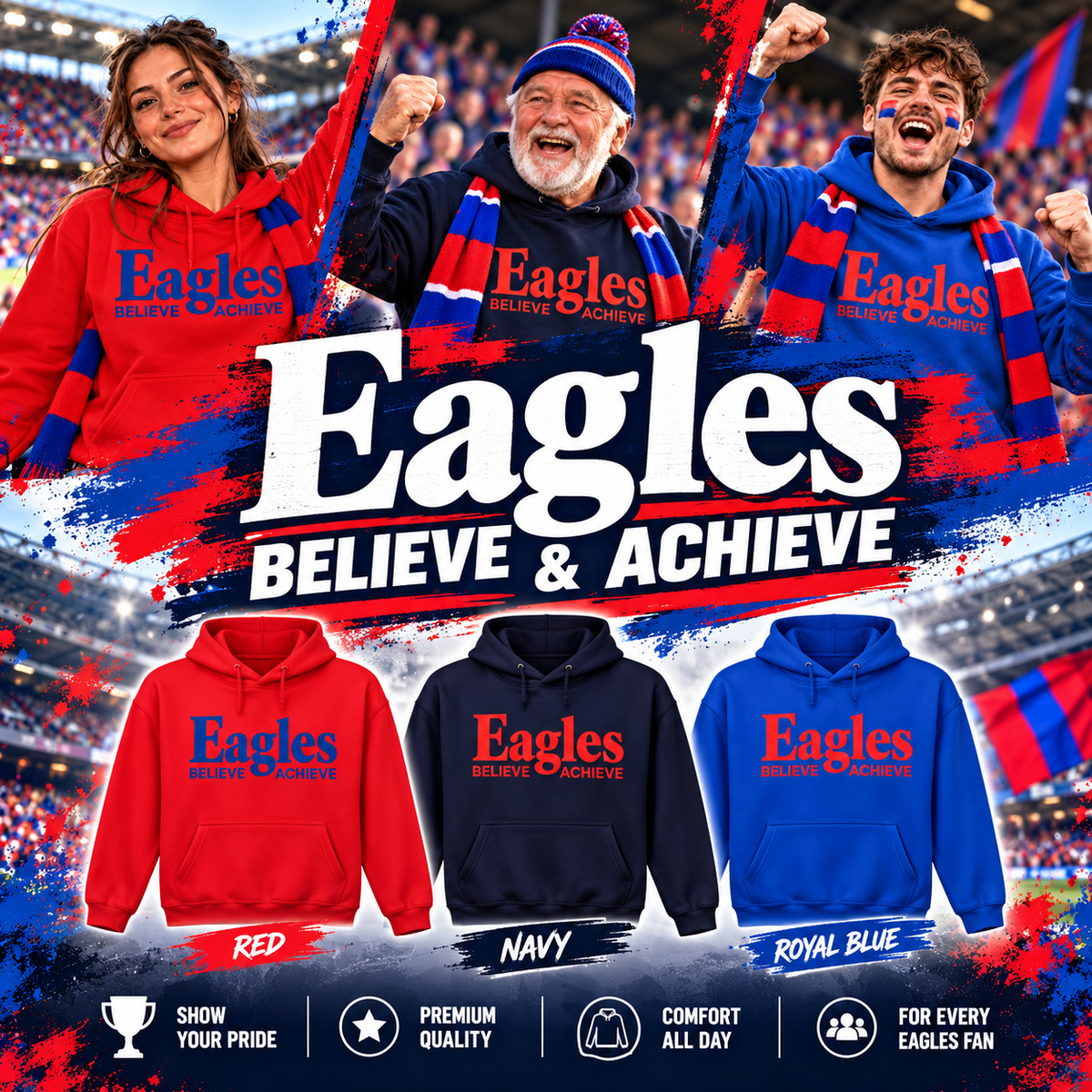 Crystal Palace FC Hoodie