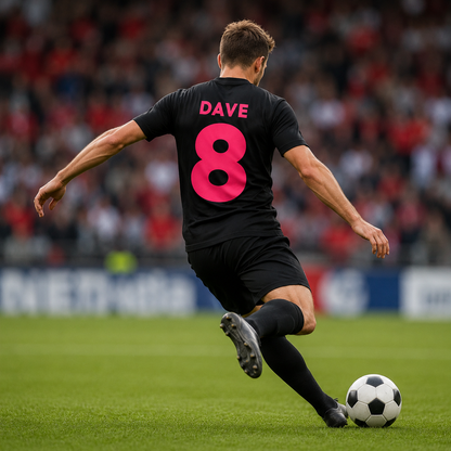Custom Pink England Name and Number T Shirt for Women Personalised Womens Football T Shirt Pink Text