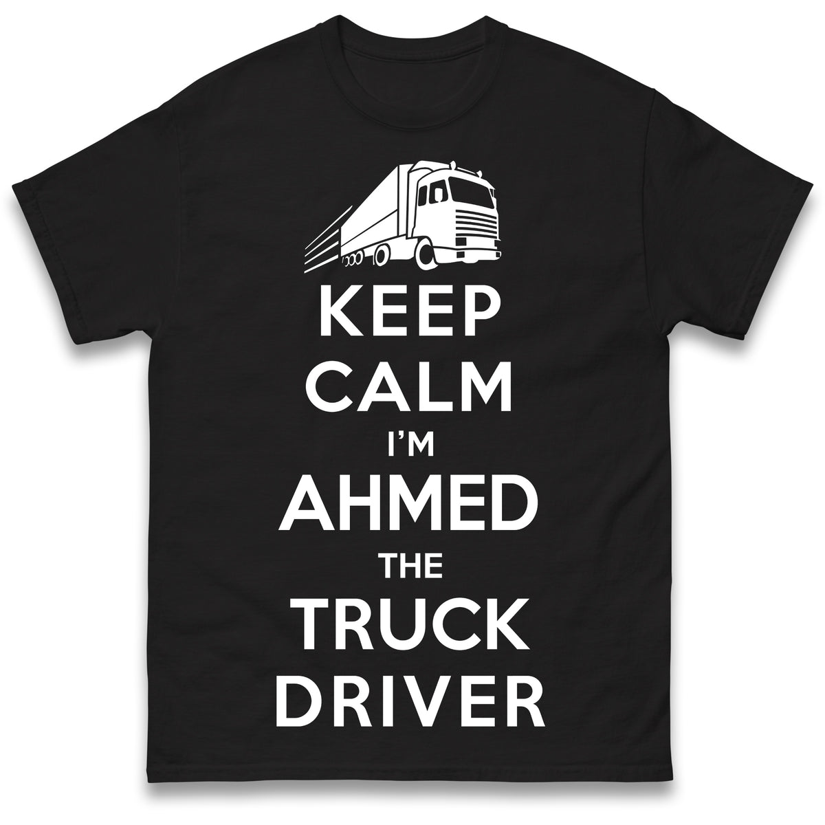 Custom Truck Driver T Shirt