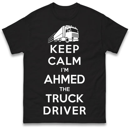 Custom Truck Driver T Shirt