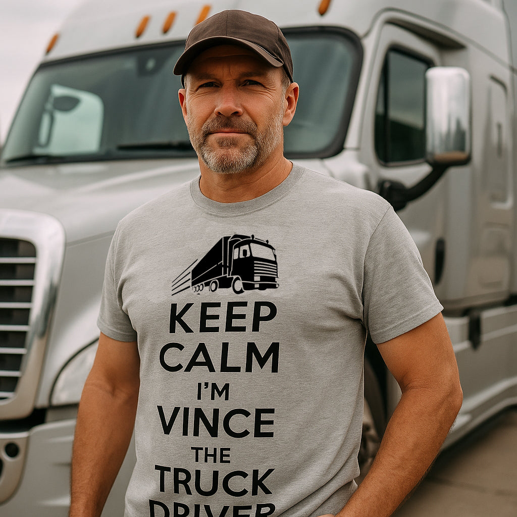 Custom Truck Driver T Shirt