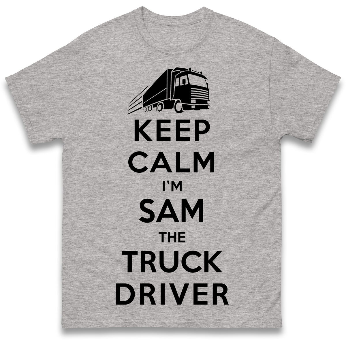 Custom Truck Driver T Shirt