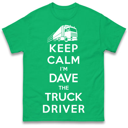 Custom Truck Driver T Shirt