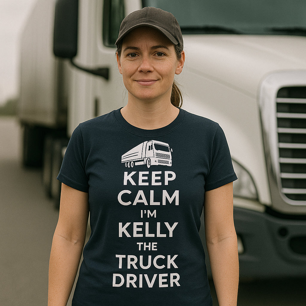 Custom Truck Driver T Shirt