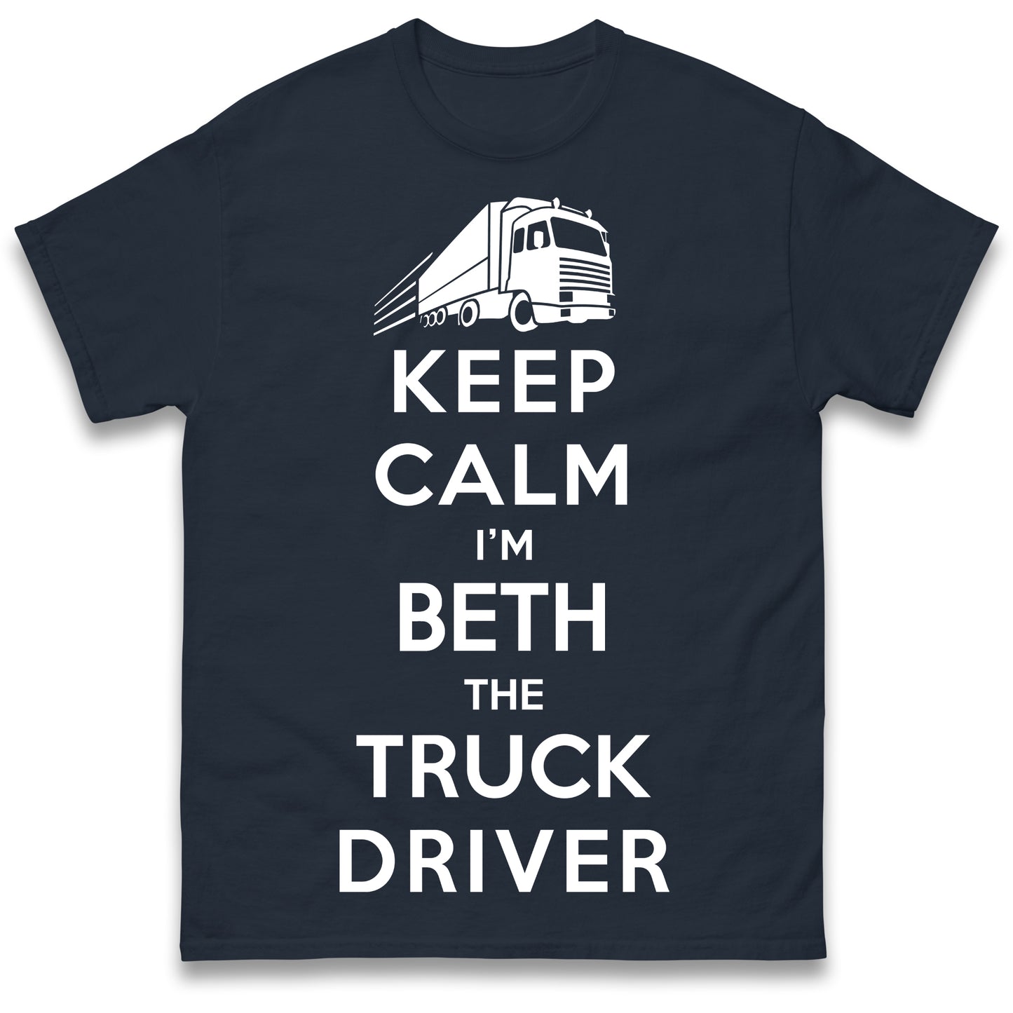 Custom Truck Driver T Shirt