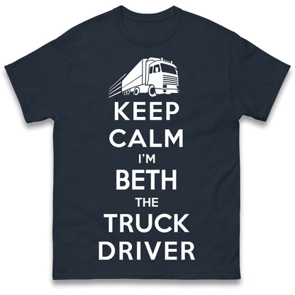 Custom Truck Driver T Shirt