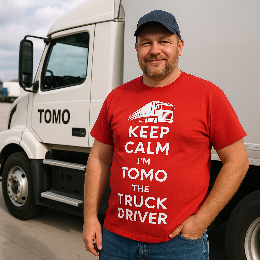 Custom Truck Driver T Shirt