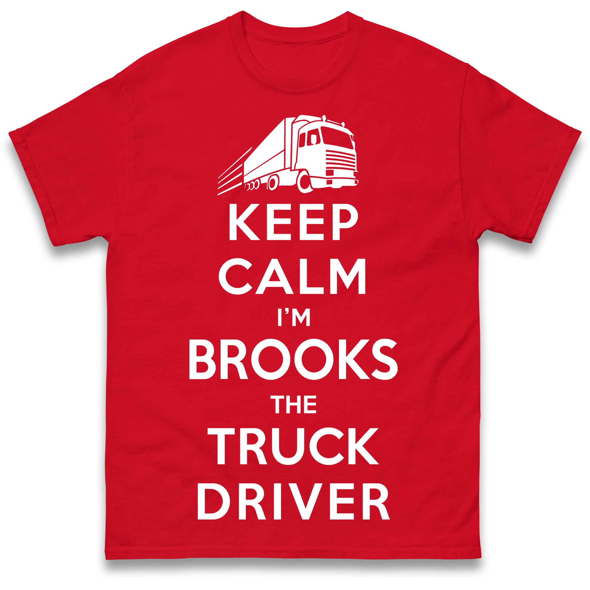Custom Truck Driver T Shirt