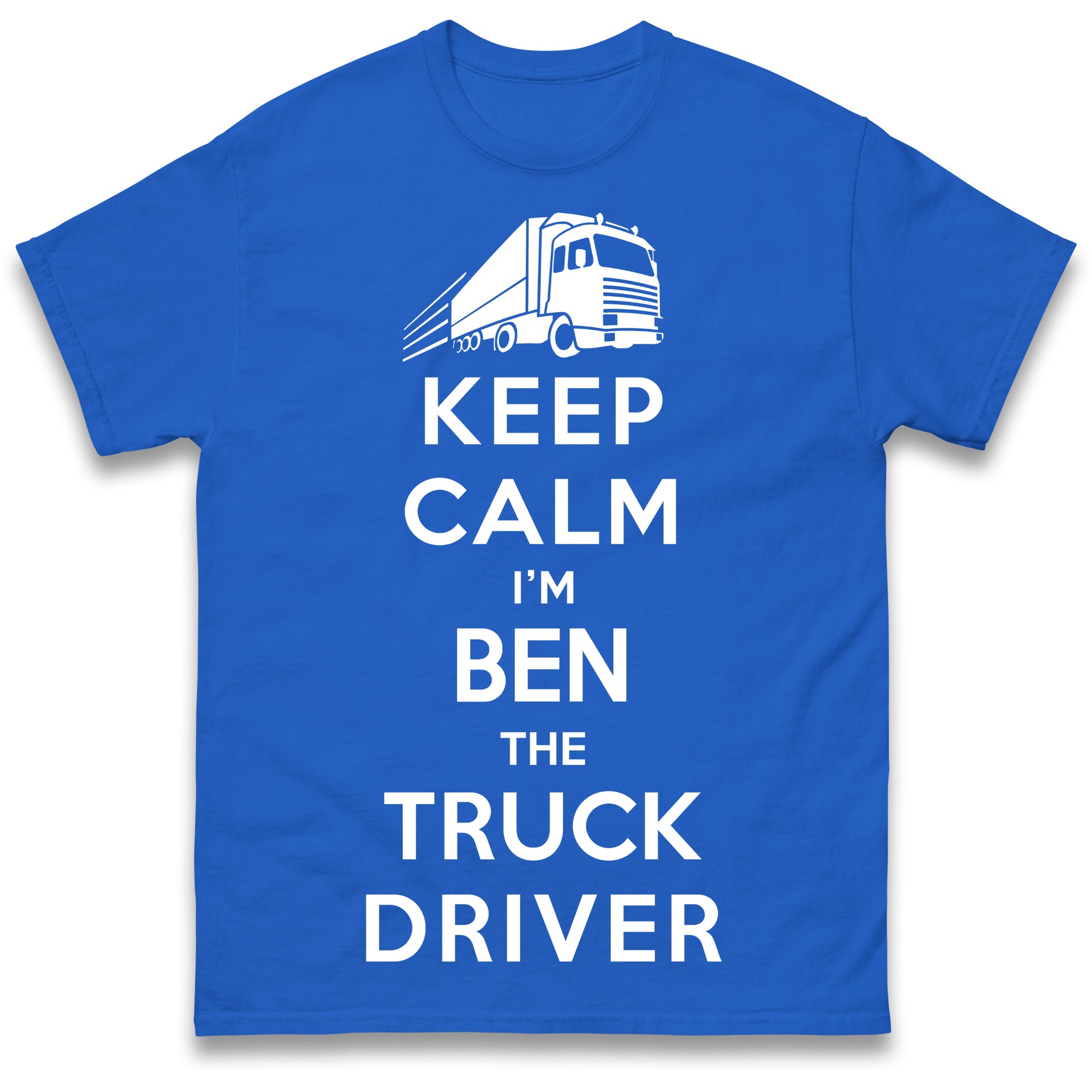 Custom Truck Driver T Shirt