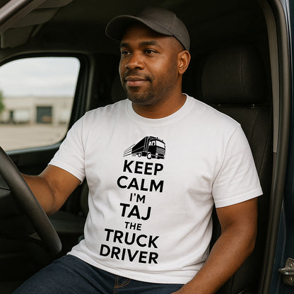 Custom Truck Driver T Shirt