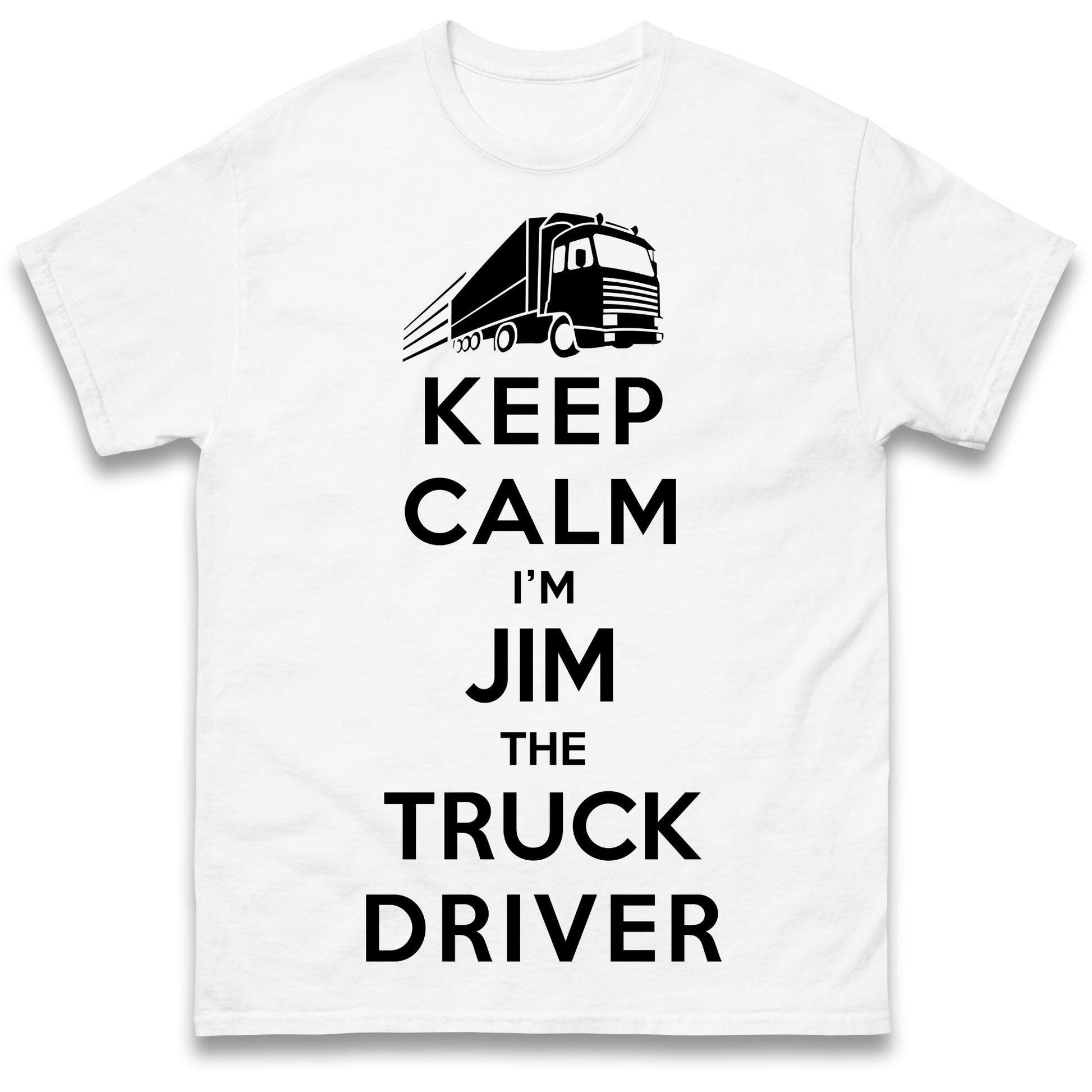 Custom Truck Driver T Shirt