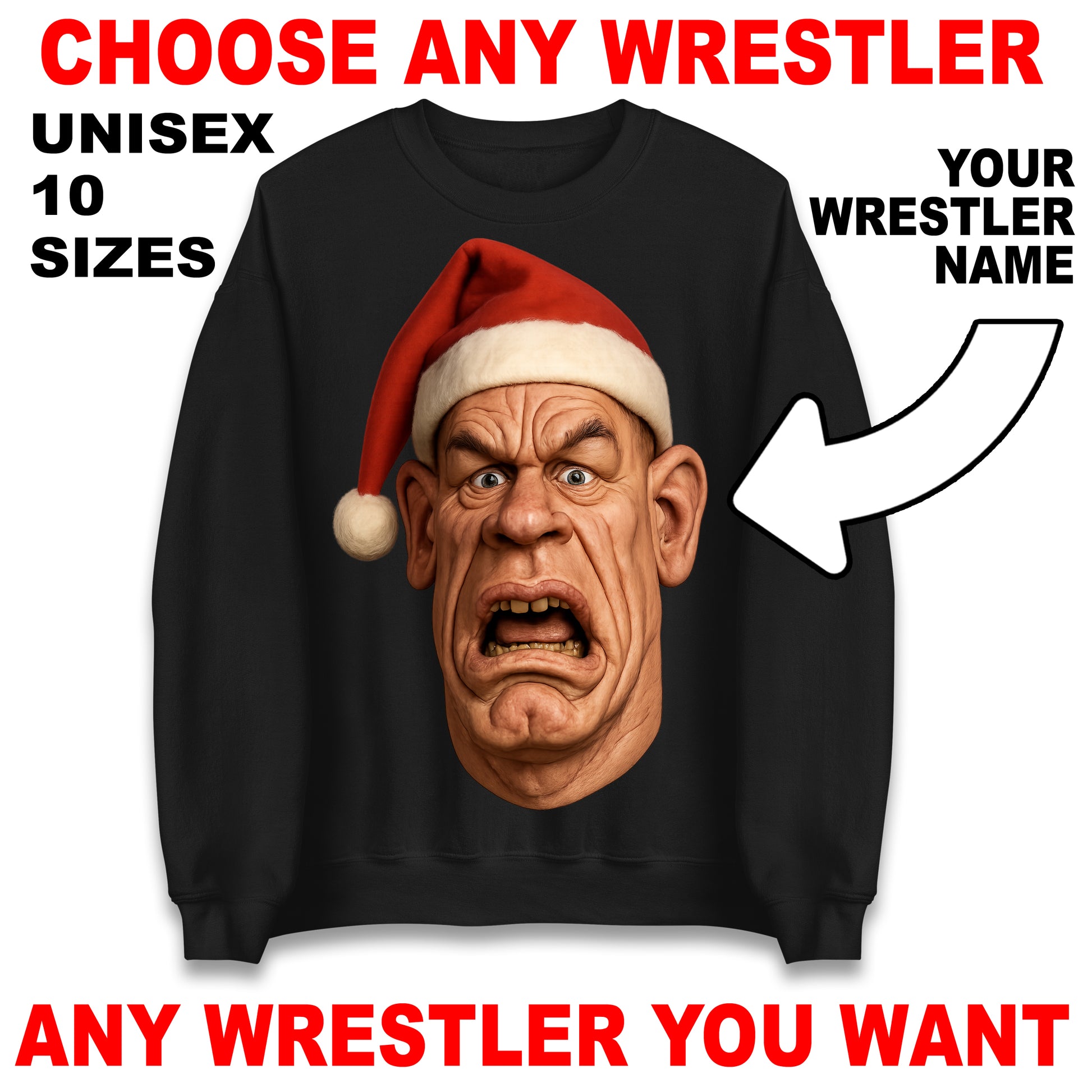 John Cena Christmas Jumper