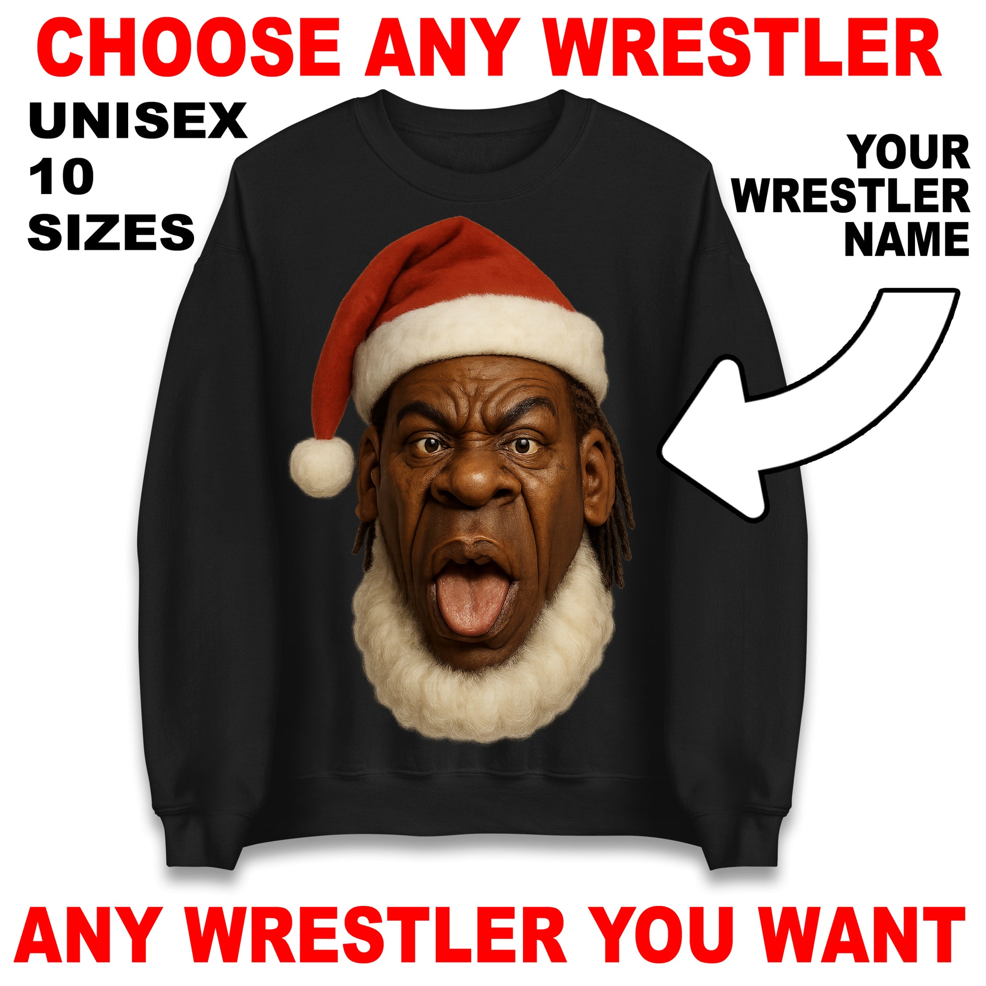 Booker T Christmas Jumper