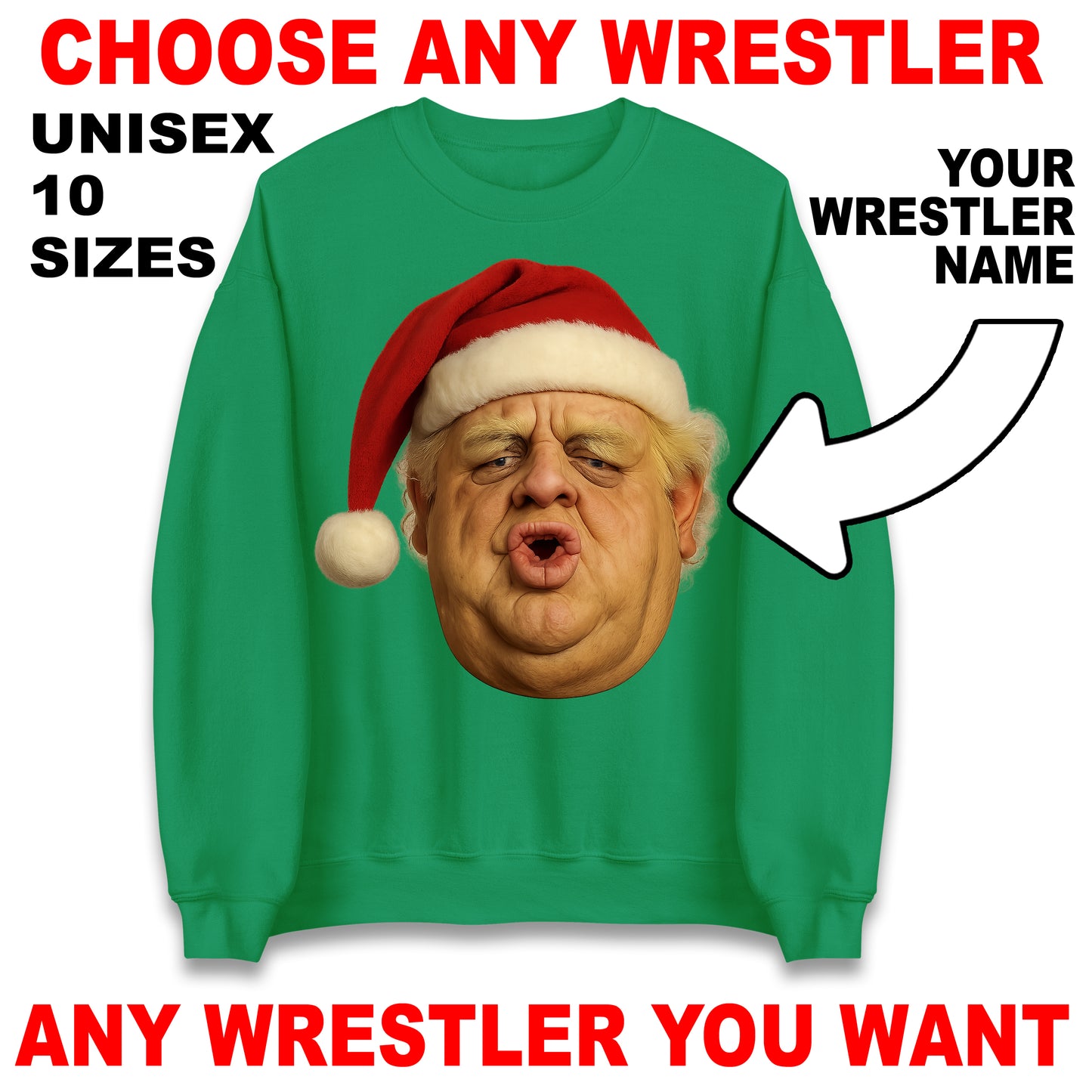 Dusty Rhodes Christmas Jumper