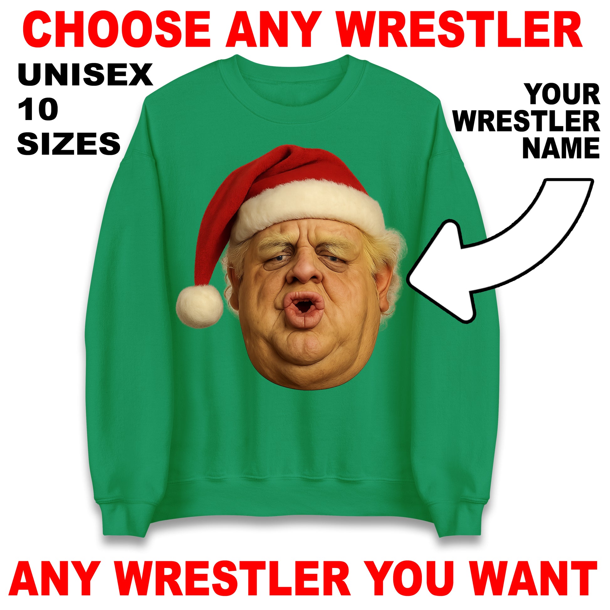 Dusty Rhodes Christmas Jumper