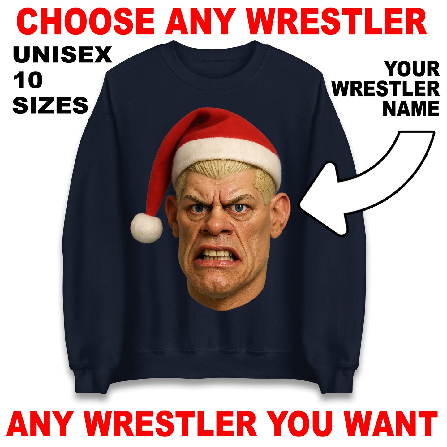 Cody Rhodes Christmas Jumper