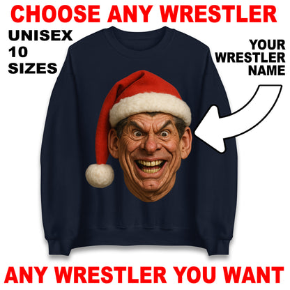 Vince McMahon Christmas Jumper