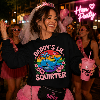 Daddys Lil Squirter Stag Do Sweatshirt