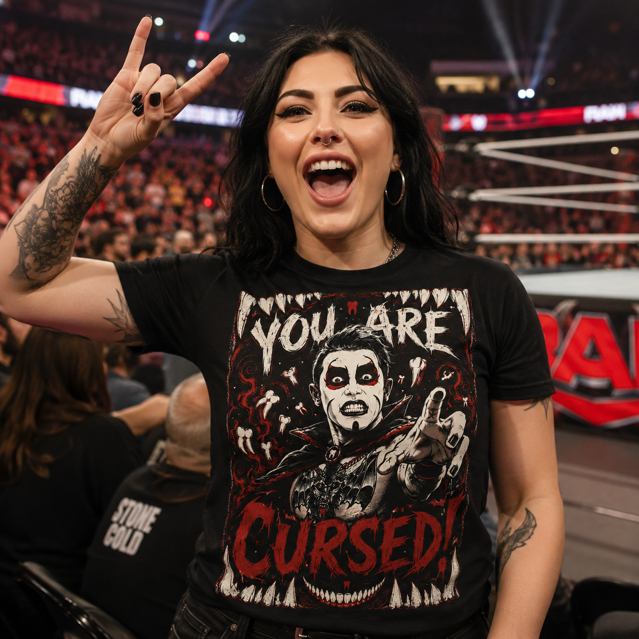 Danhausen You Are Cursed Pro Wrestling T Shirt