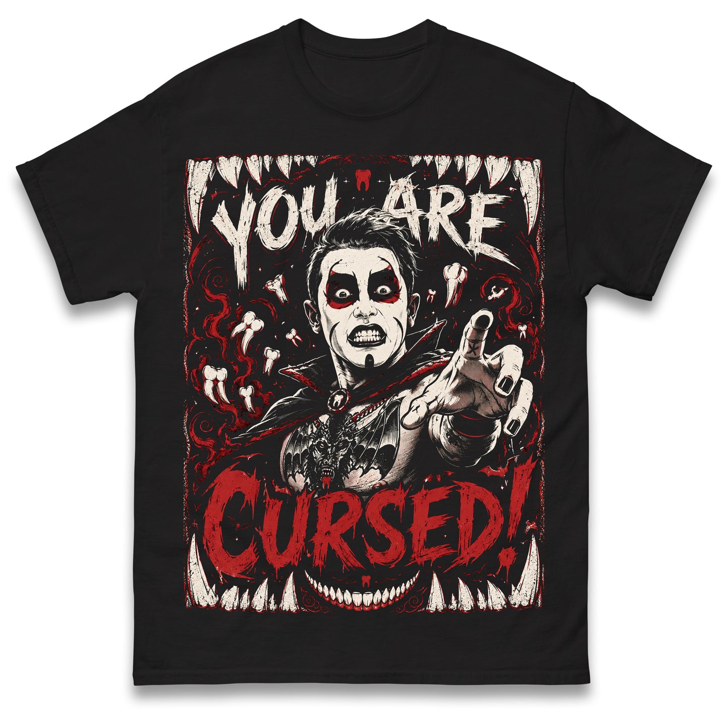 Danhausen You Are Cursed Pro Wrestling T Shirt