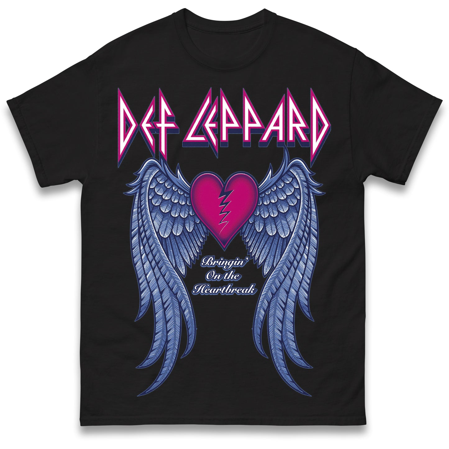 Def Leppard T Shirt Mens