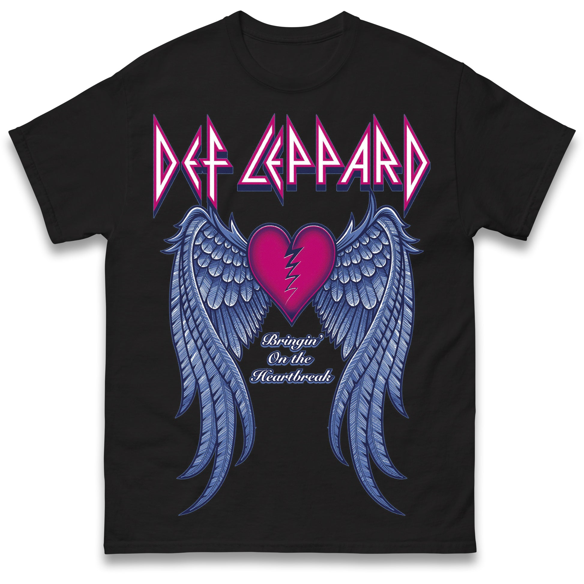 Def Leppard T Shirt Mens