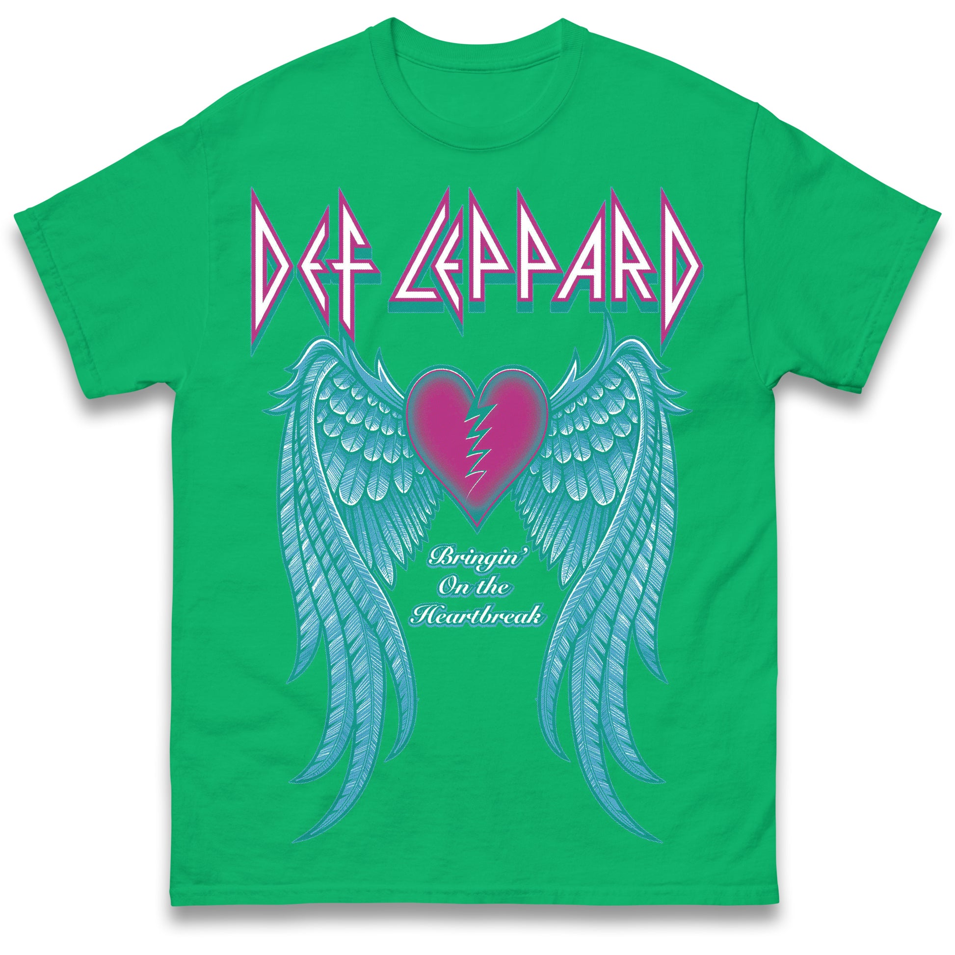 Def Leppard T Shirt Mens