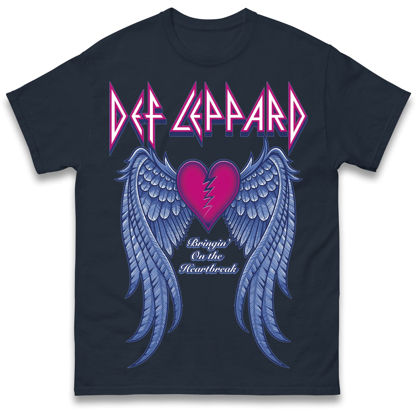Def Leppard T Shirt Mens