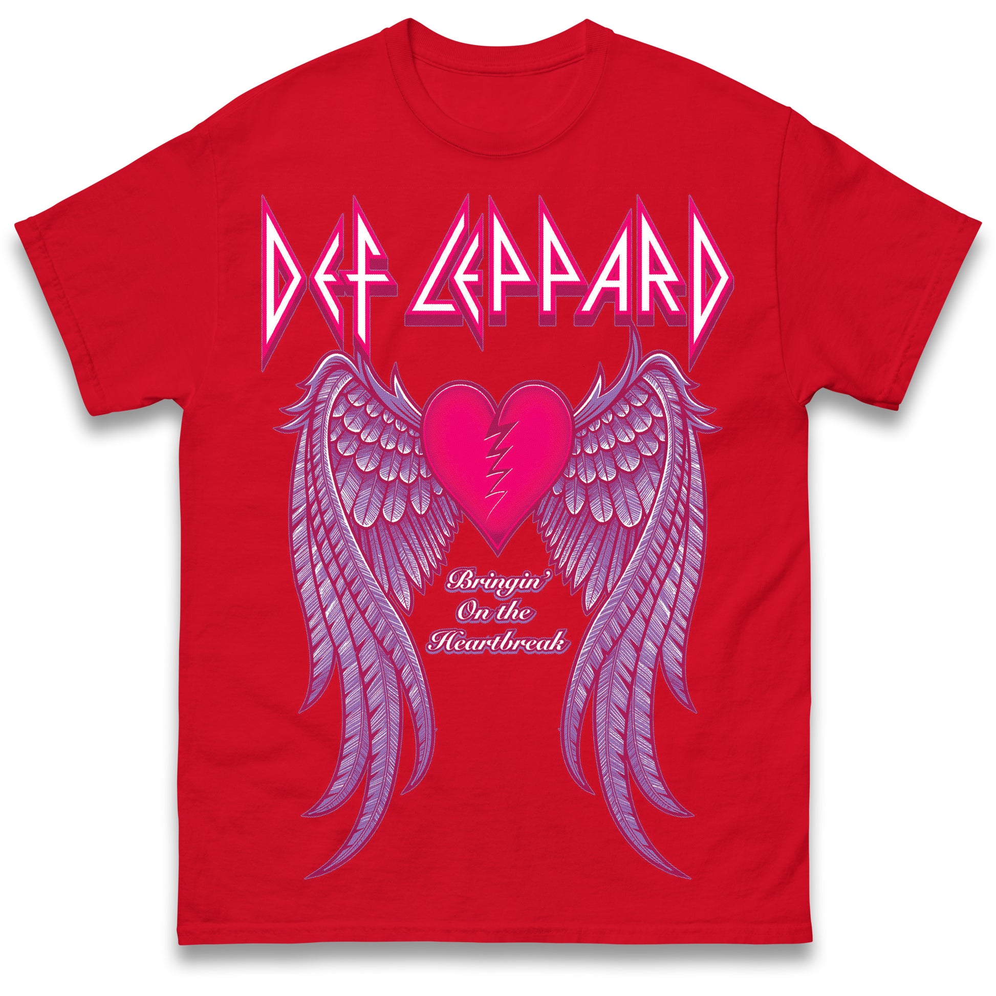 Def Leppard T Shirt Mens