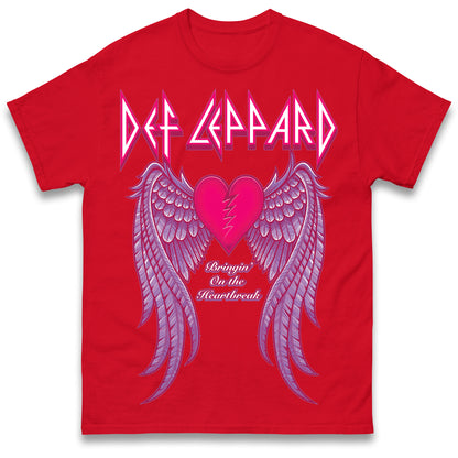 Def Leppard T Shirt Mens