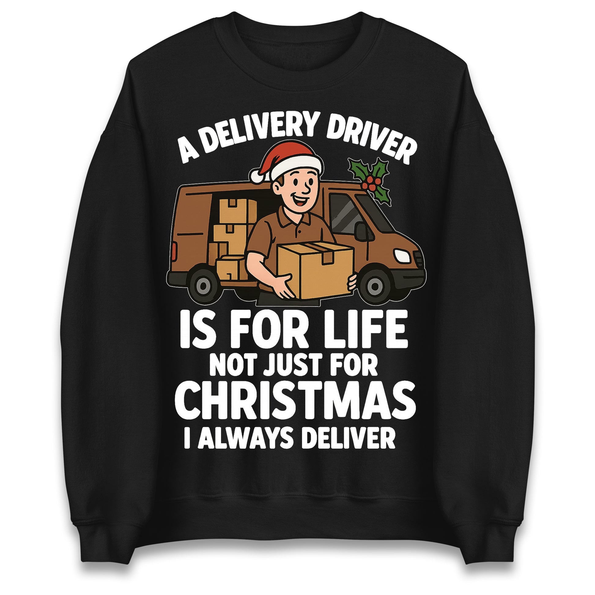 Delivery Driver Christmas Jumper