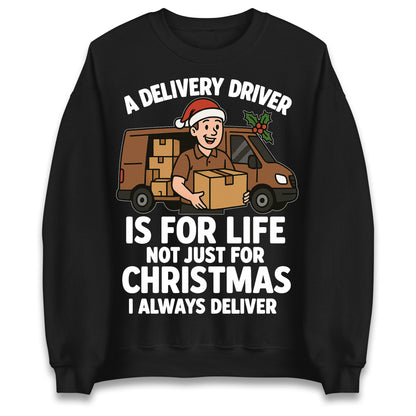 Delivery Driver Christmas Jumper
