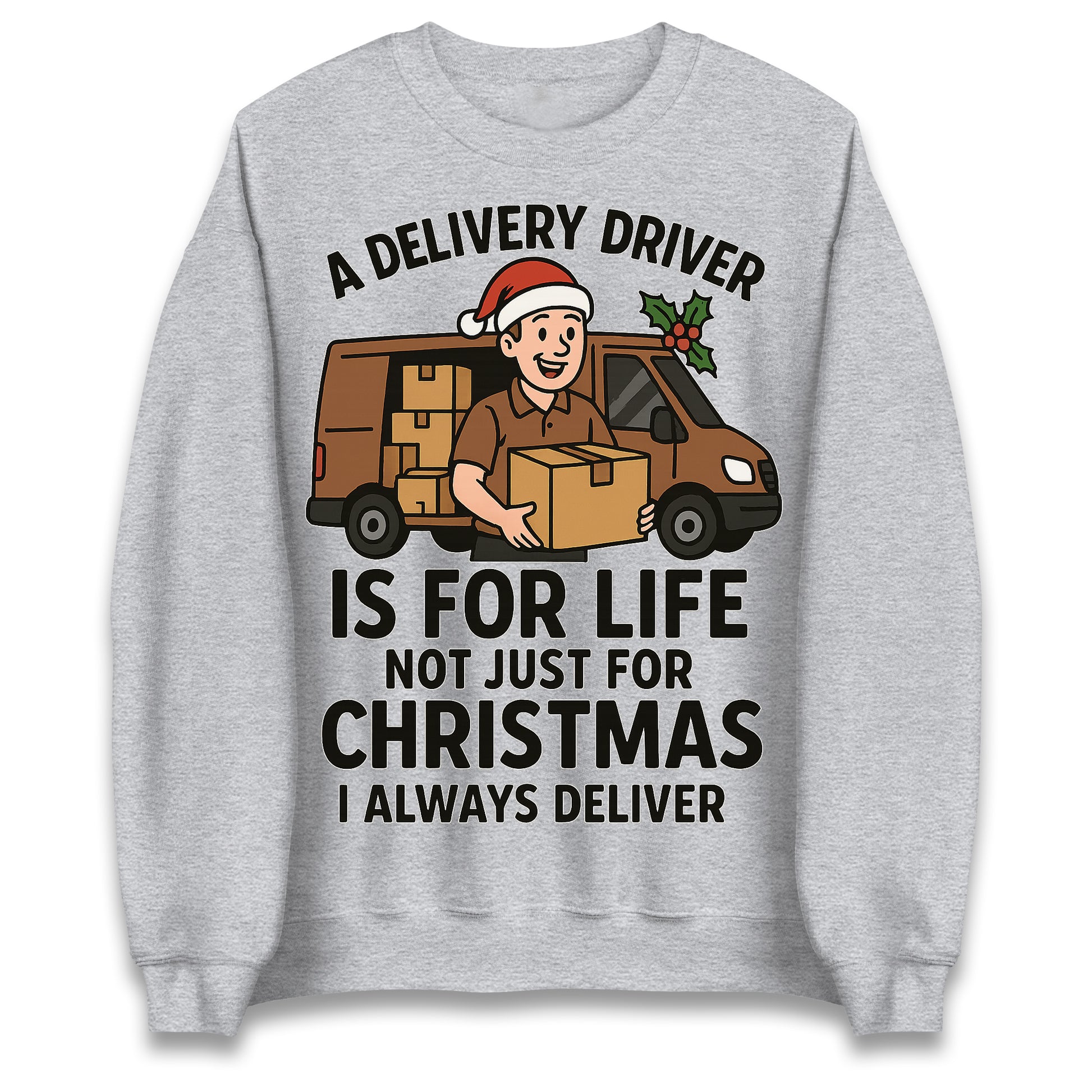 Delivery Driver Christmas Jumper
