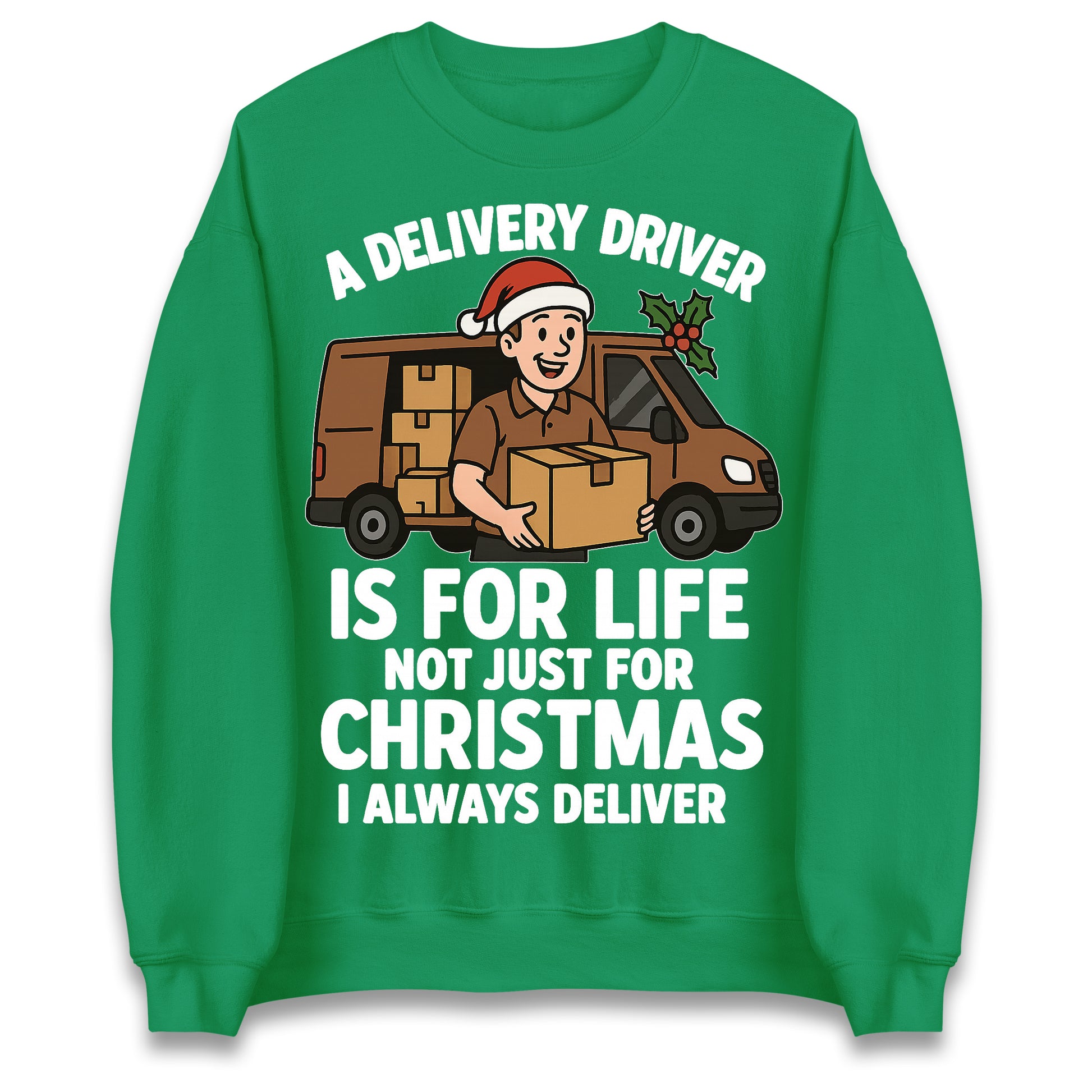 Delivery Driver Christmas Jumper