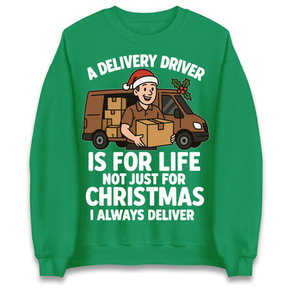 Delivery Driver Christmas Jumper