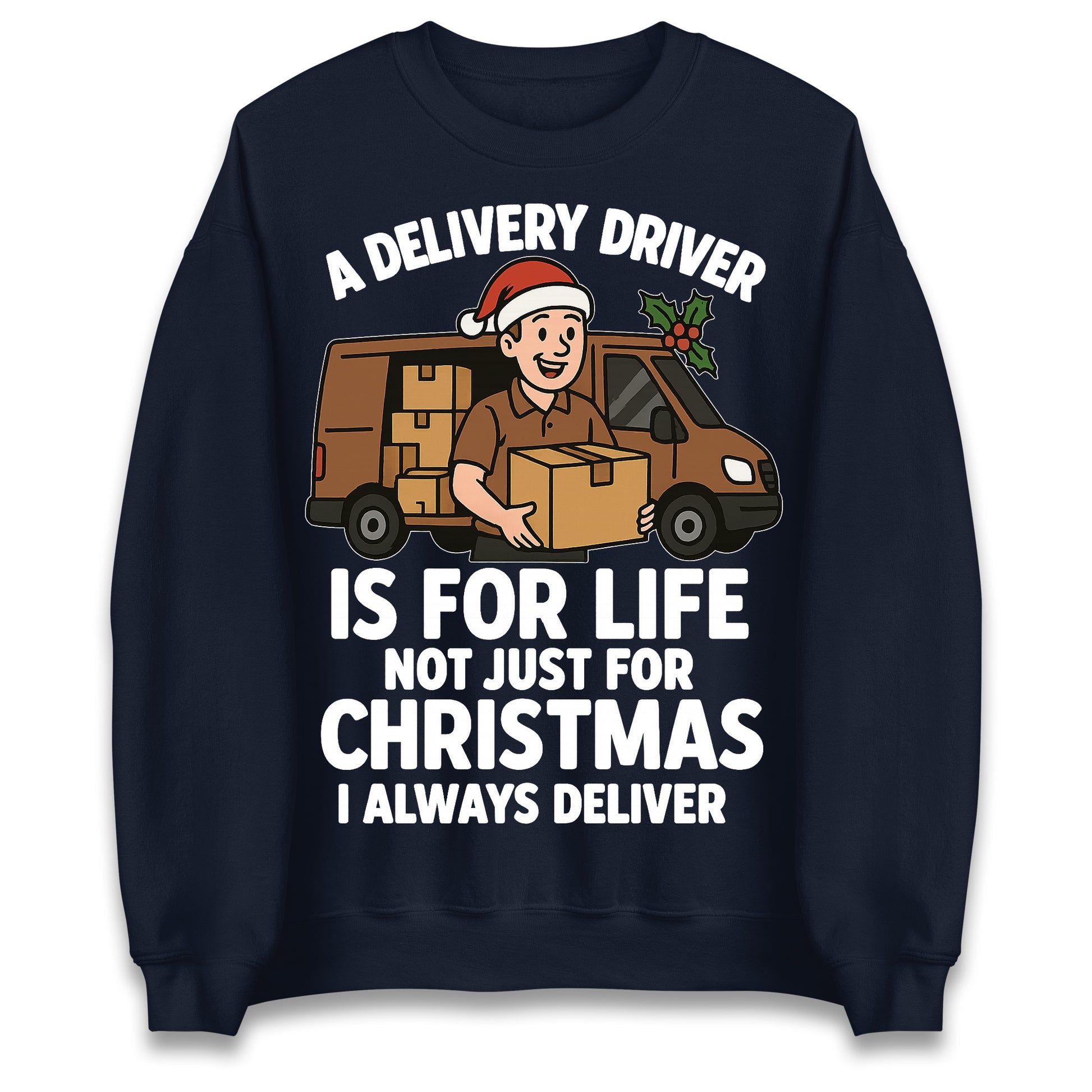 Delivery Driver Christmas Jumper