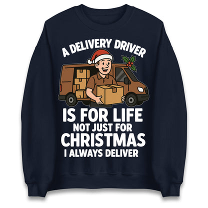 Delivery Driver Christmas Jumper