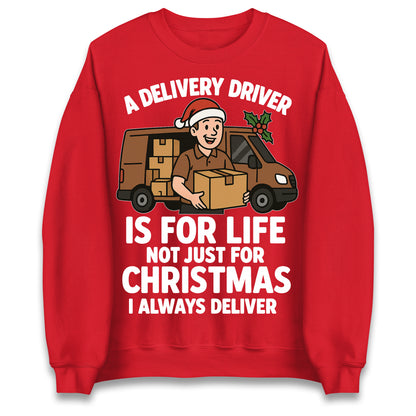 Delivery Driver Christmas Jumper