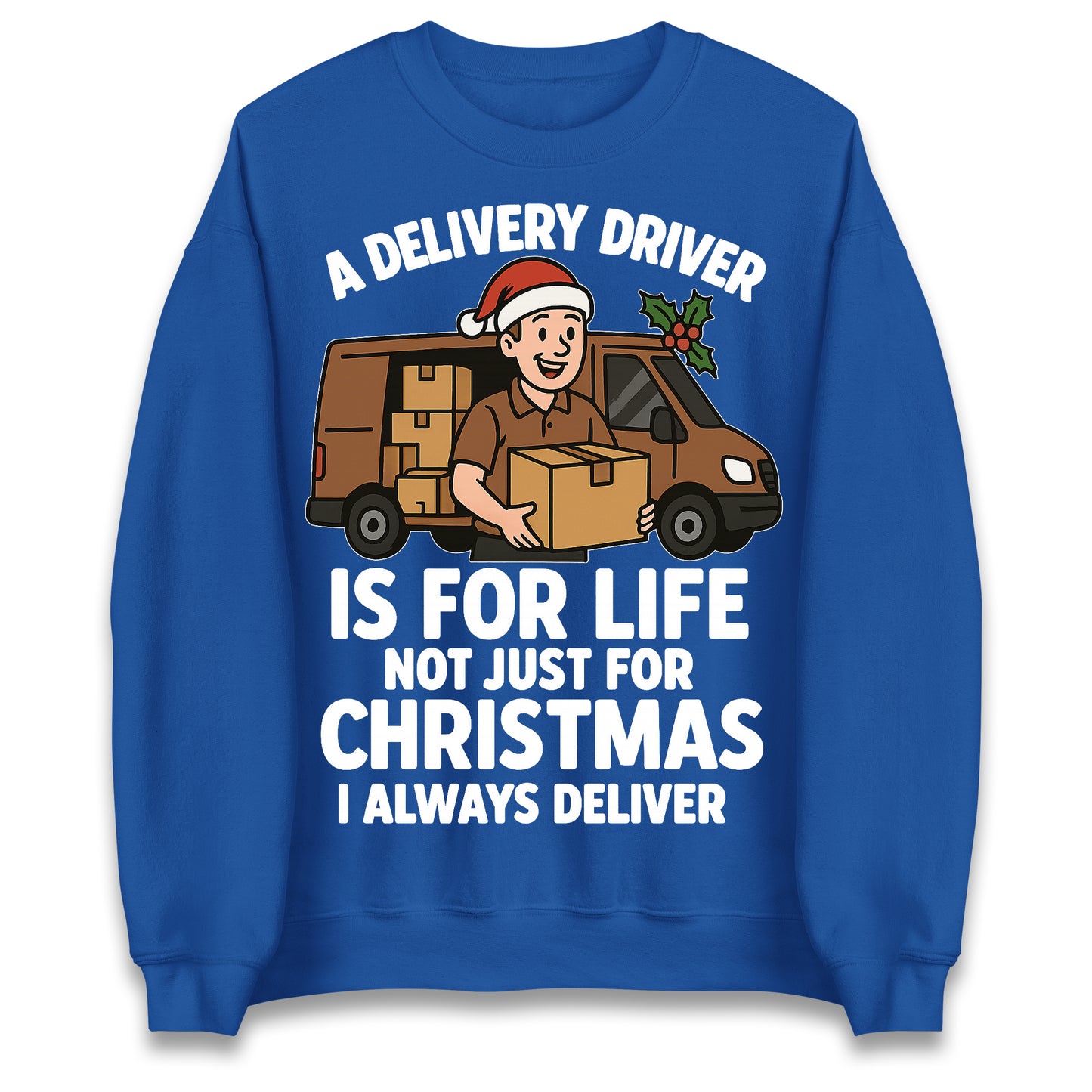 Delivery Driver Christmas Jumper